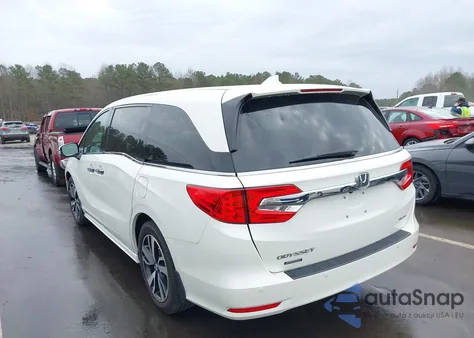 2019 Honda Odyssey Elite z USA, uszkodzony, nr VIN 5FNRL6H91KB067358